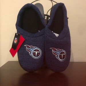 NFL Kids Navy Slippers